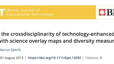 Assessing the crossdisciplinarity of technology-enhanced learning with science overlay maps and diversity measures featured image