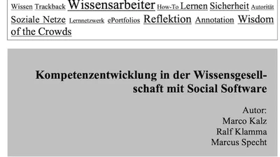 Kompetenzentwicklung in der Wissensgesellschaft mit Social Software  featured image