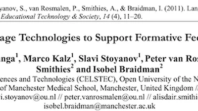 Language Technologies to Support Formative Feedback featured image