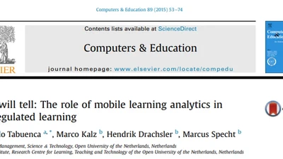Time will tell: The role of mobile learning analytics in self-regulated learning featured image