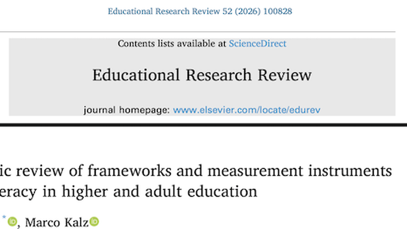 A Systematic Review of Frameworks and Measurement Instruments for Data Literacy in Higher and Adult Education