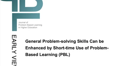 General Problem-solving Skills Can be Enhanced by Short-time Use of Problem-Based Learning (PBL) featured image