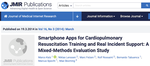 Smartphone Apps for Cardiopulmonary Resuscitation Training and Real Incident Support: A Mixed-Methods Evaluation Study
