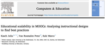 Educational scalability in MOOCs: Analysing instructional designs to find best practices