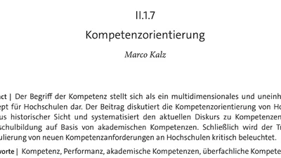 Kompetenzorientierung featured image