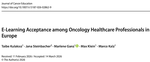 E-Learning Acceptance among Oncology Healthcare Professionals in Europe