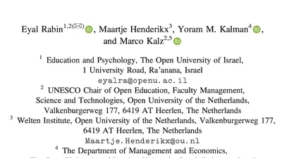 The Influence of Self-regulation, Self-efficacy and Motivation as Predictors of Barriers to Satisfaction in MOOCs featured image