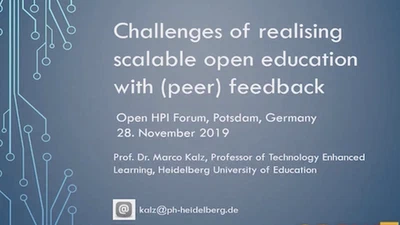 Challenges of realising scalable open education with (peer) feedback featured image