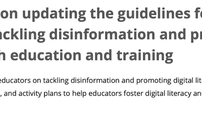 European Working Group on Disinformation Guidelines featured image