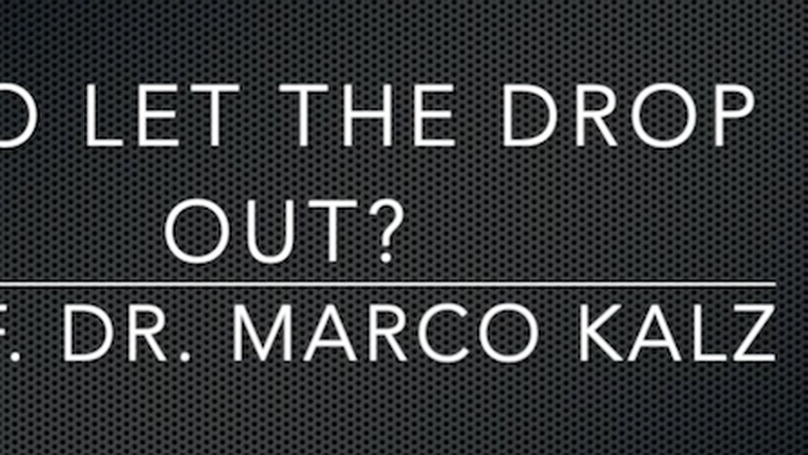 Who let the drop out?